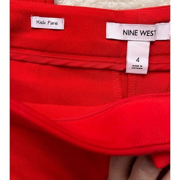 NWT Nine West Women's Madison Cropped Kick Flare Pants - Picture 7 of 15